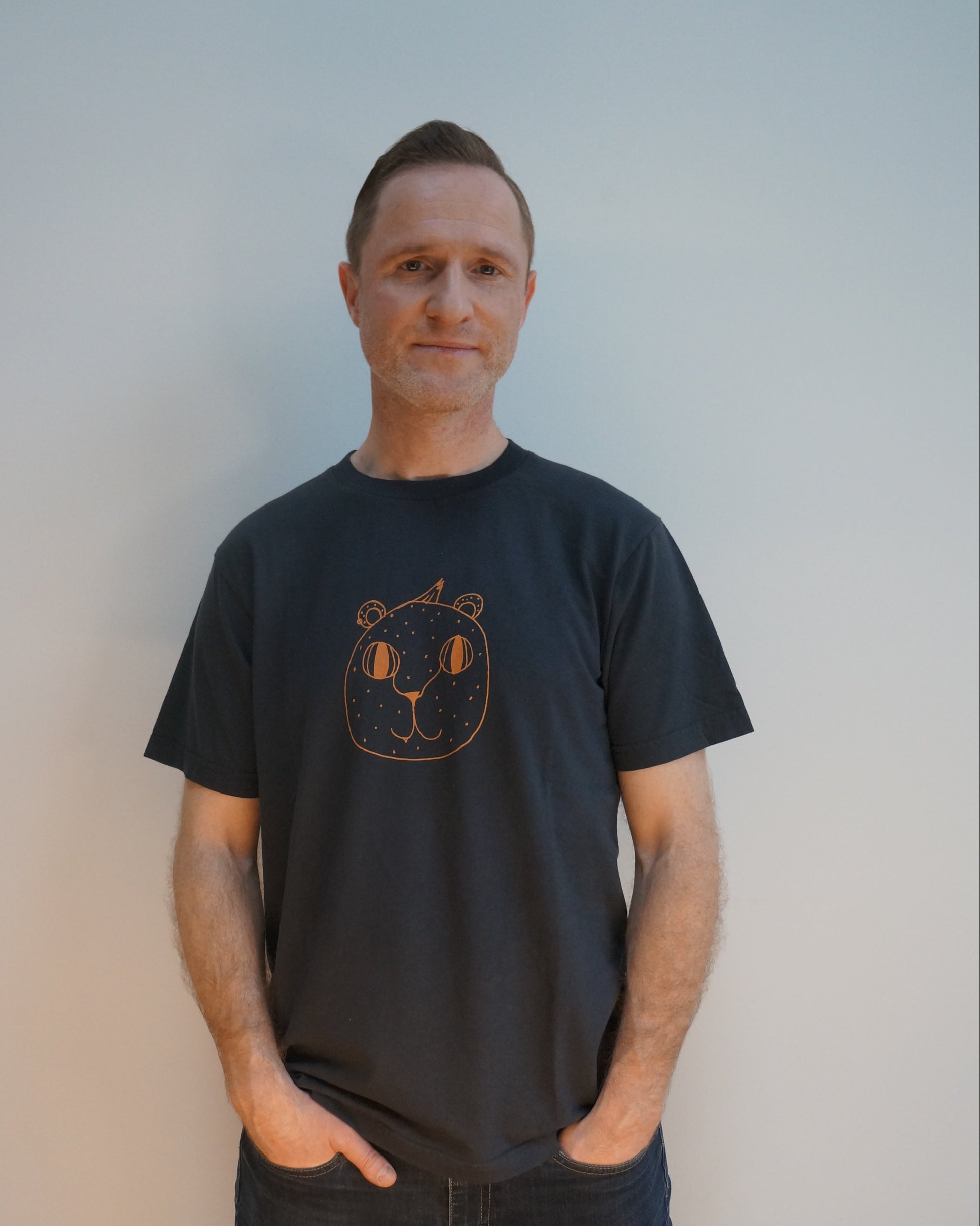 cool cheetah cotton tee