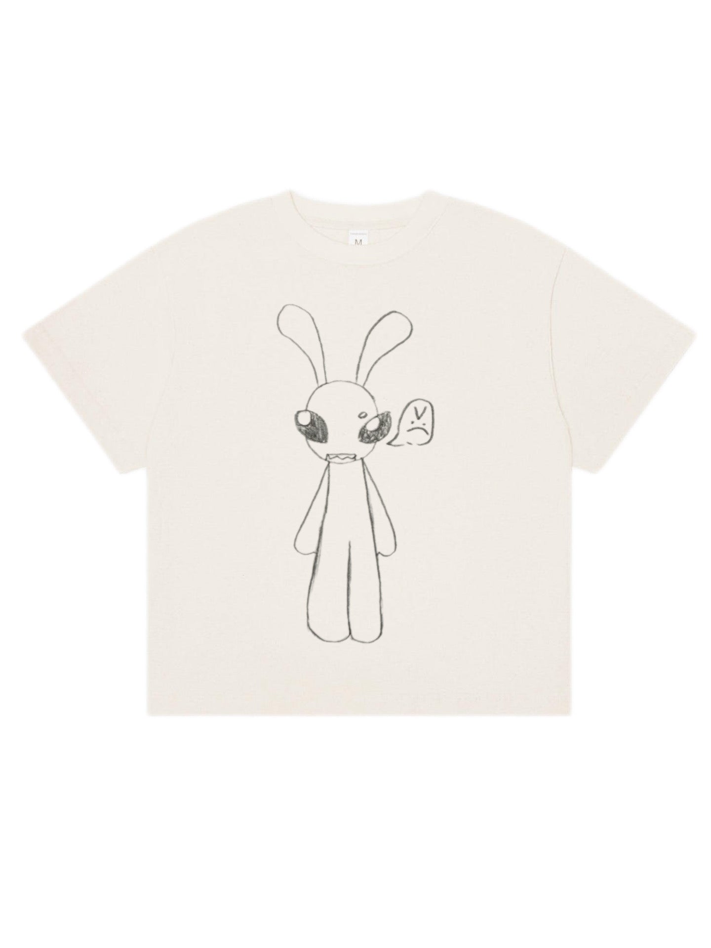 cropped boxy tee alien five