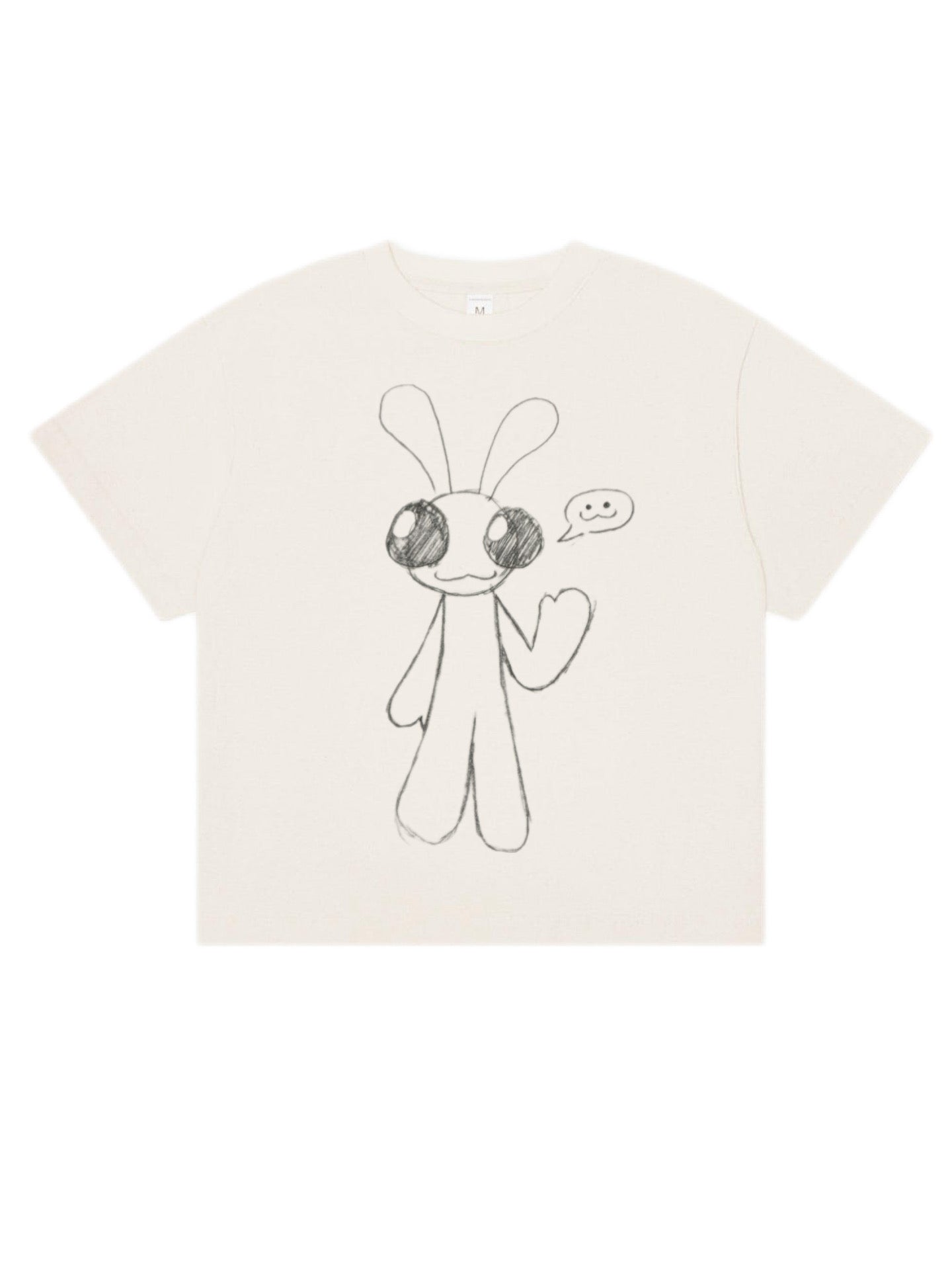 cropped boxy tee alien four