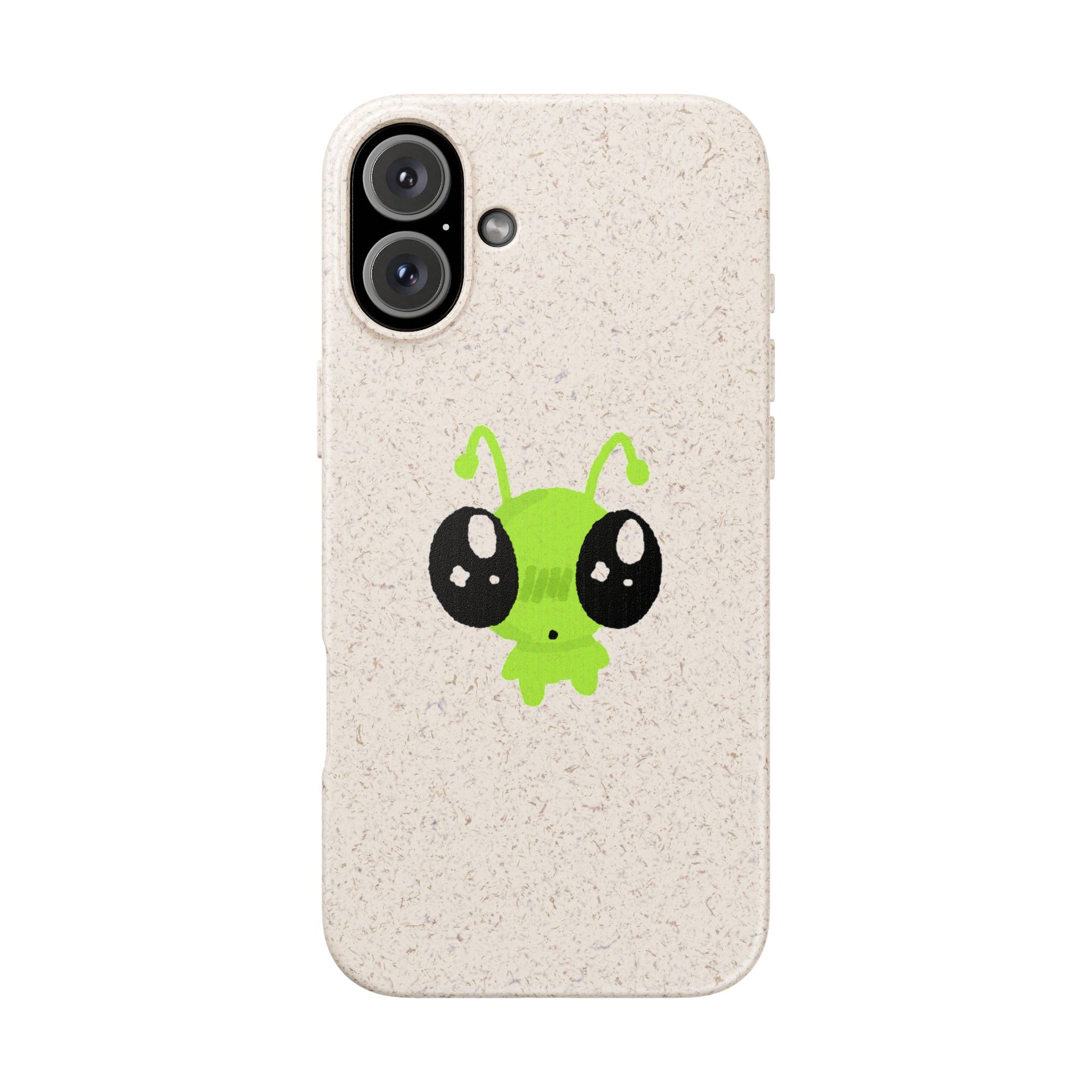 alien biodegradable phone case