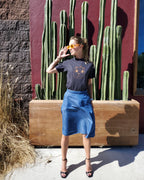 cool cheetah cotton tee