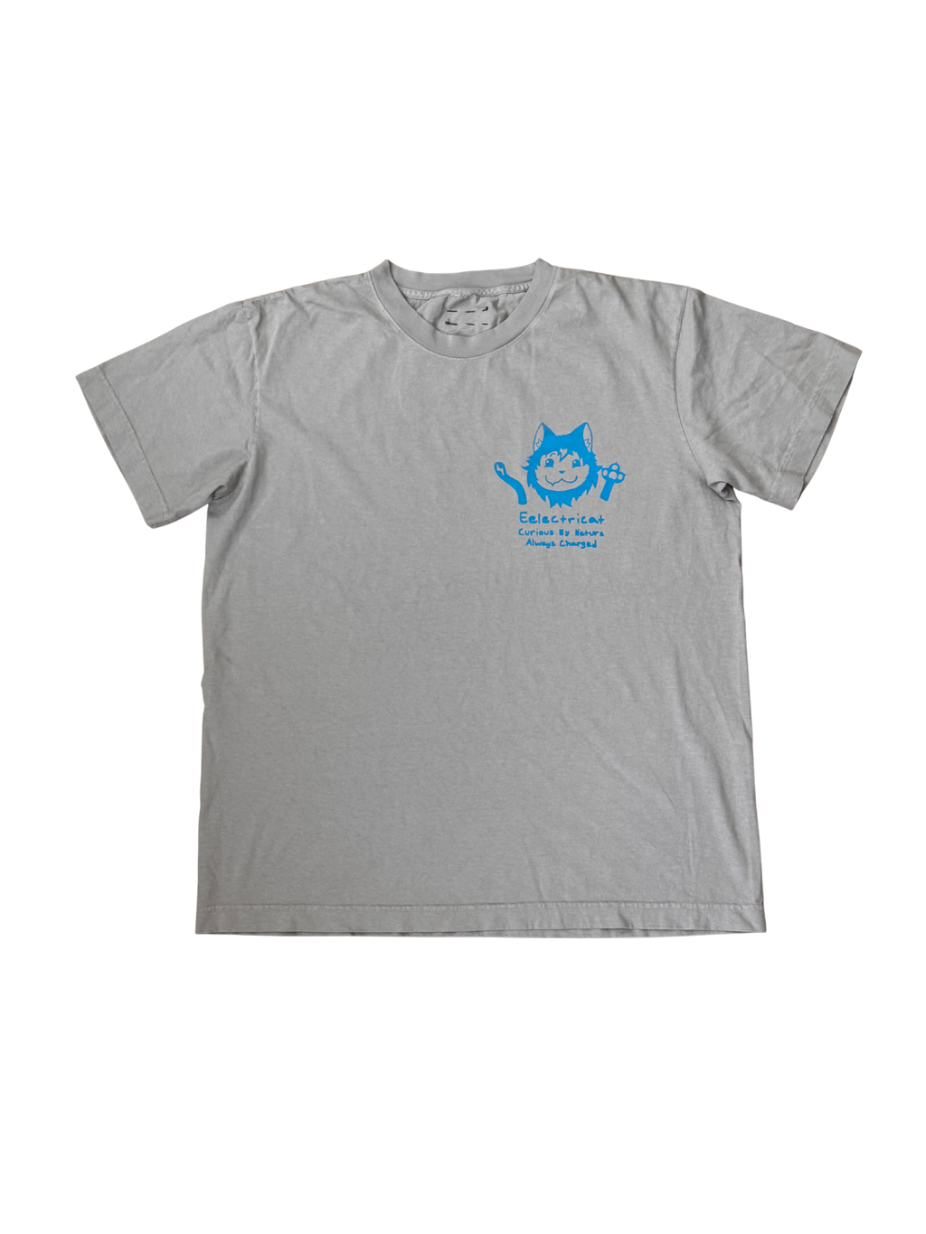 the original eelectricat tee — ash grey