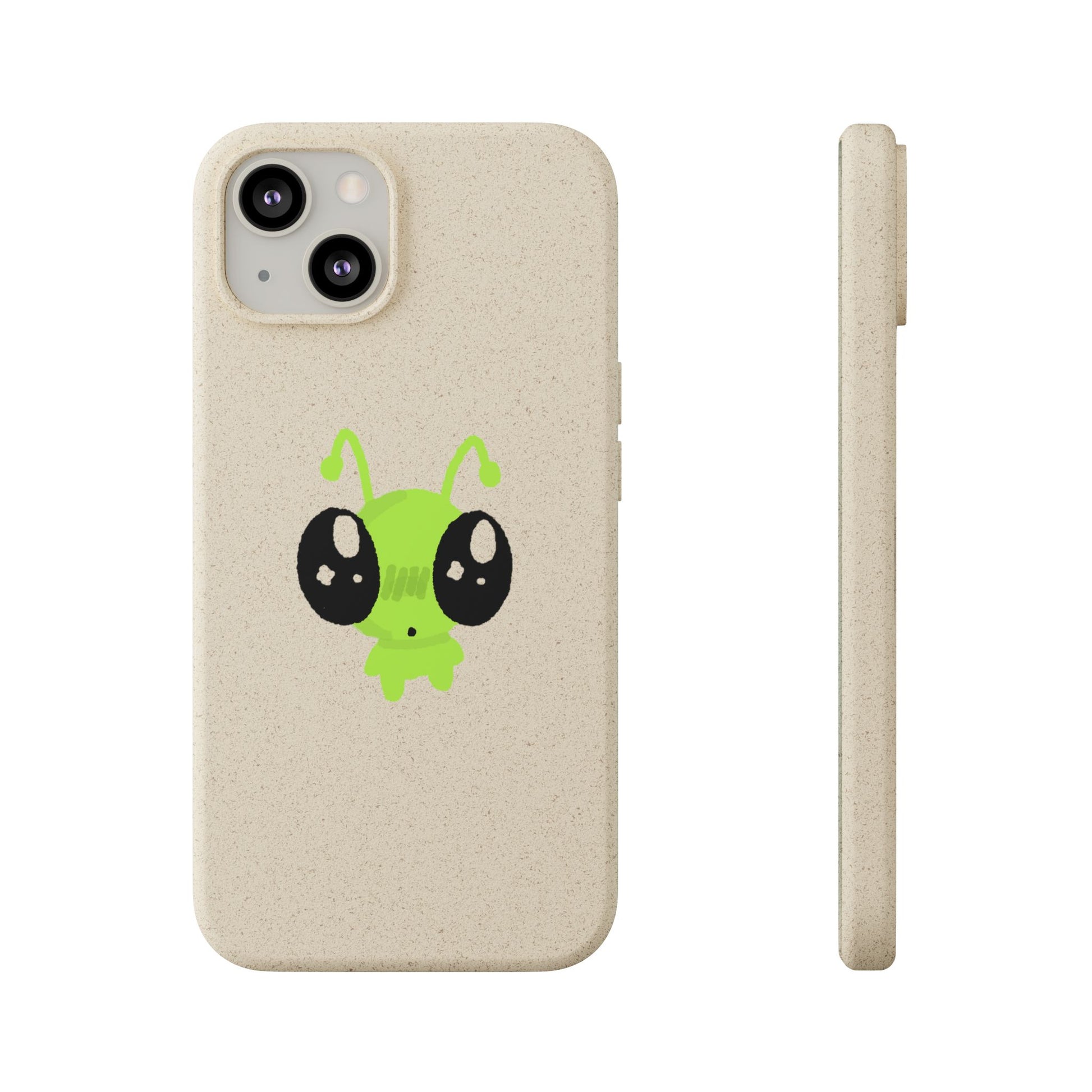alien biodegradable phone case