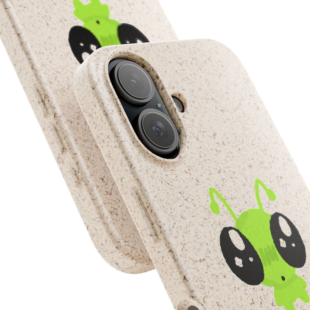 alien biodegradable phone case