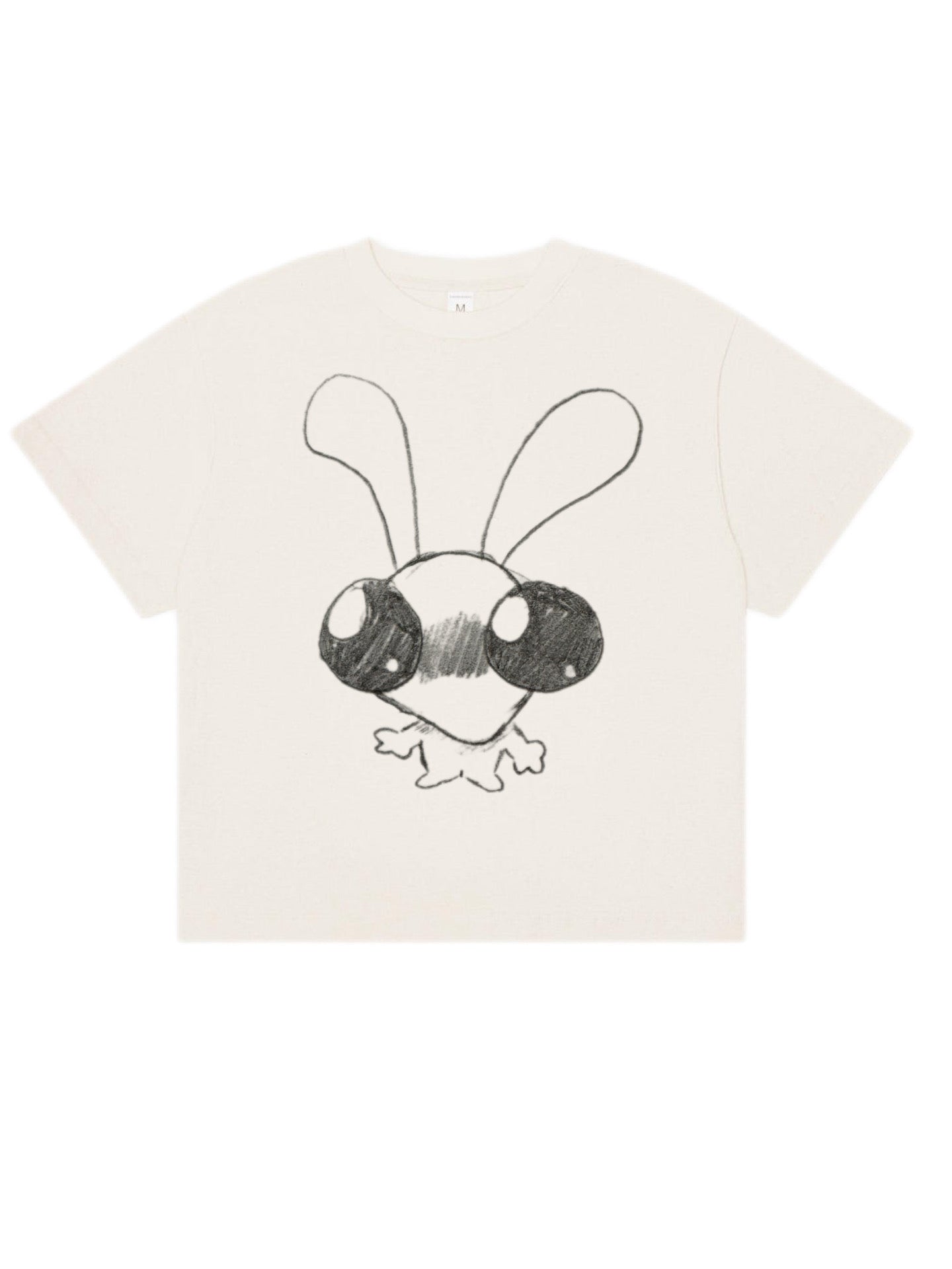 cropped boxy tee alien one