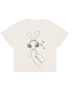 cropped boxy tee alien three