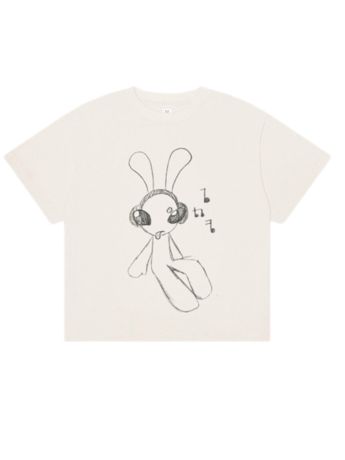 cropped boxy tee alien three