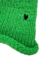 eelectricat merino wool beanie - made to order with heart embroidery