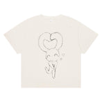 alien two cropped boxe tee