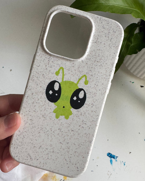 alien biodegradable phone case